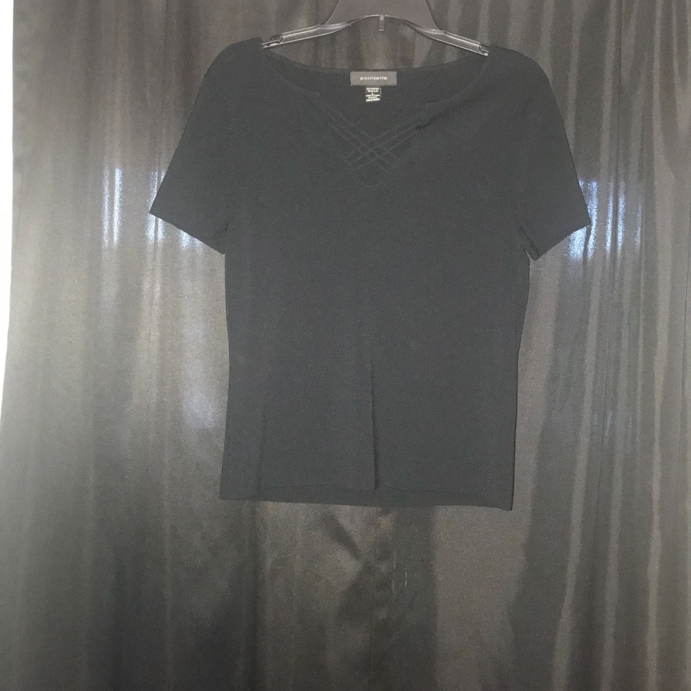 Black v neck
